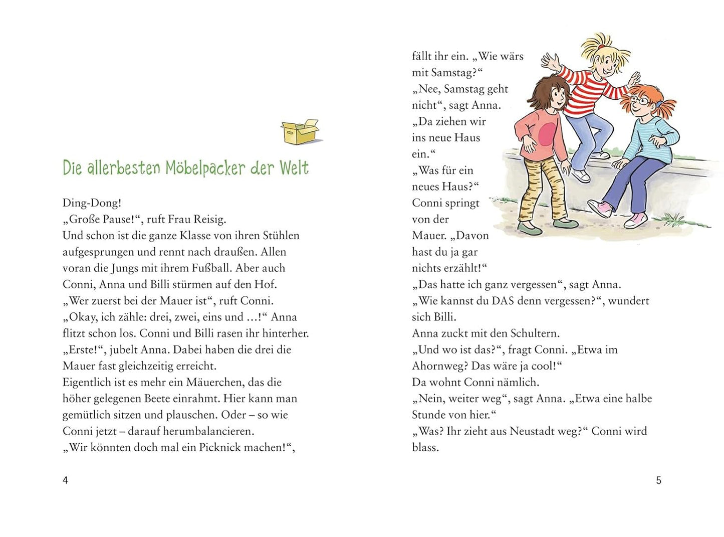 Conni Erzählbände 35: Spannendes Kinderbuch zum Selberlesen und Vorlesen