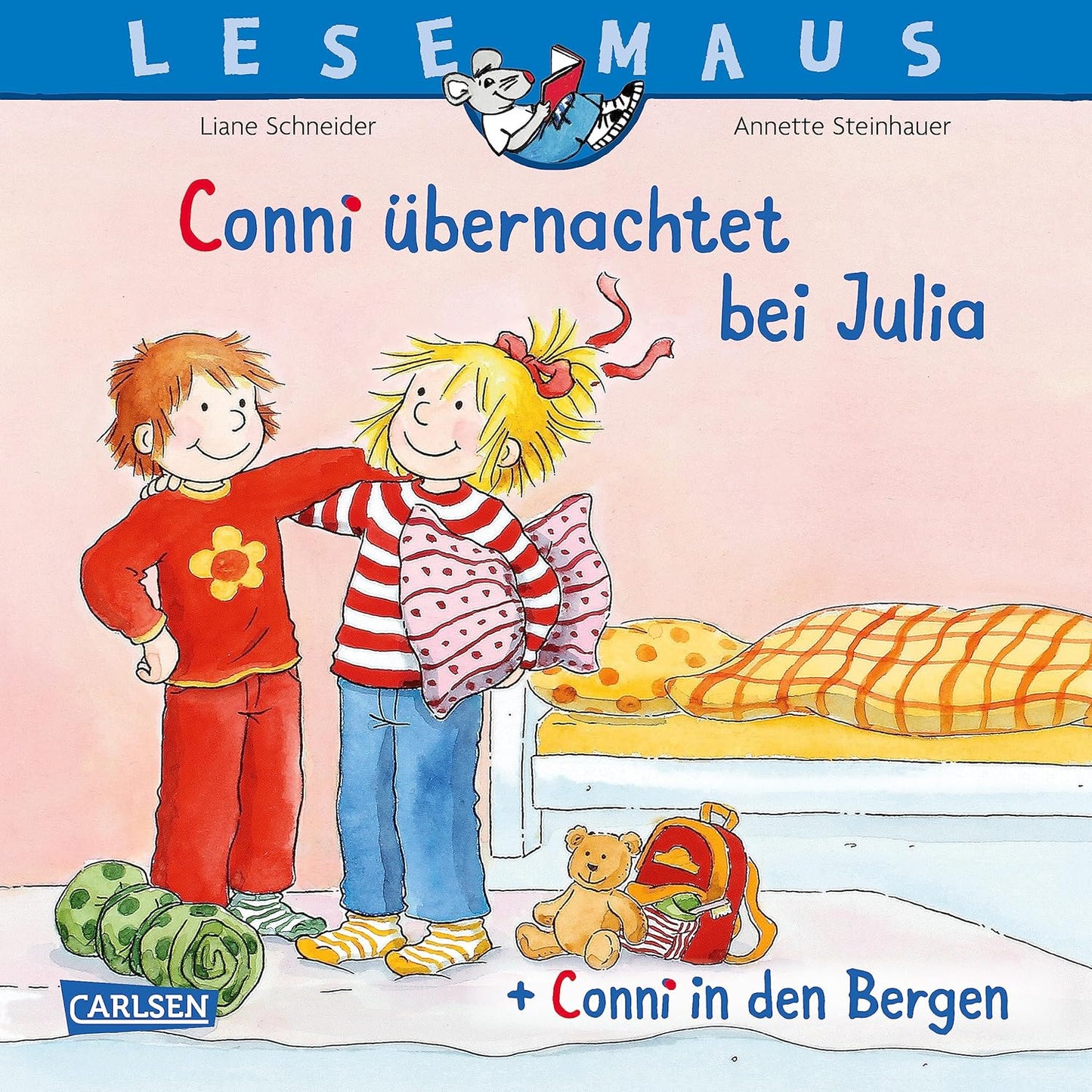 LESEMAUS 207 Conni übernachtet bei Julia & Conni in den Bergen