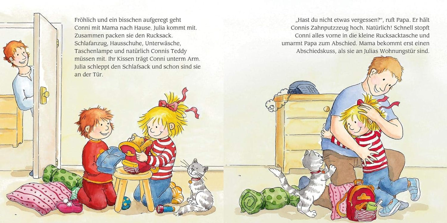 LESEMAUS 207 Conni übernachtet bei Julia & Conni in den Bergen