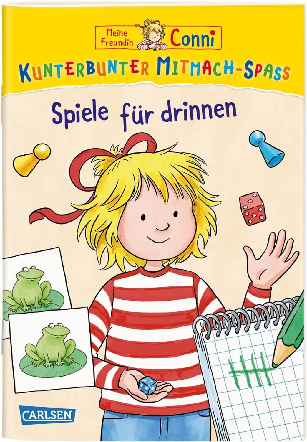 Meine Freundin Conni: Kunterbunter Mitmach-Spaß - Spiele für drinnen