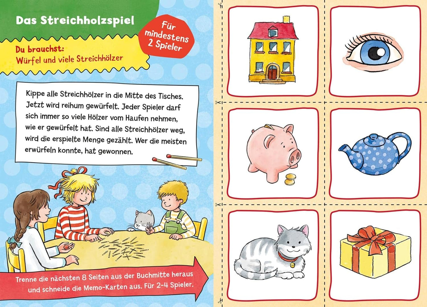 Meine Freundin Conni: Kunterbunter Mitmach-Spaß - Spiele für drinnen