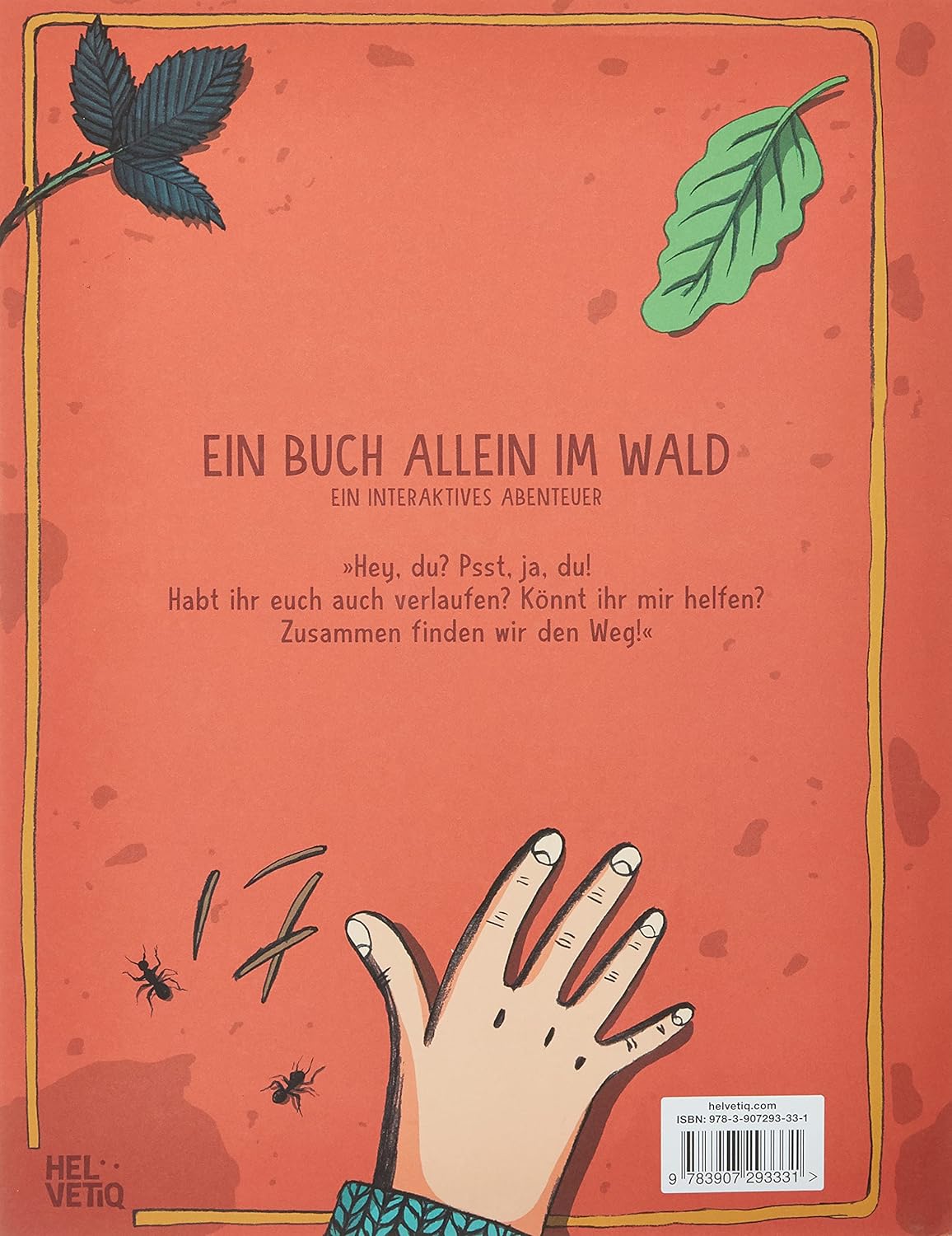 Ein Buch allein im Wald: Ein interaktives Abenteuer