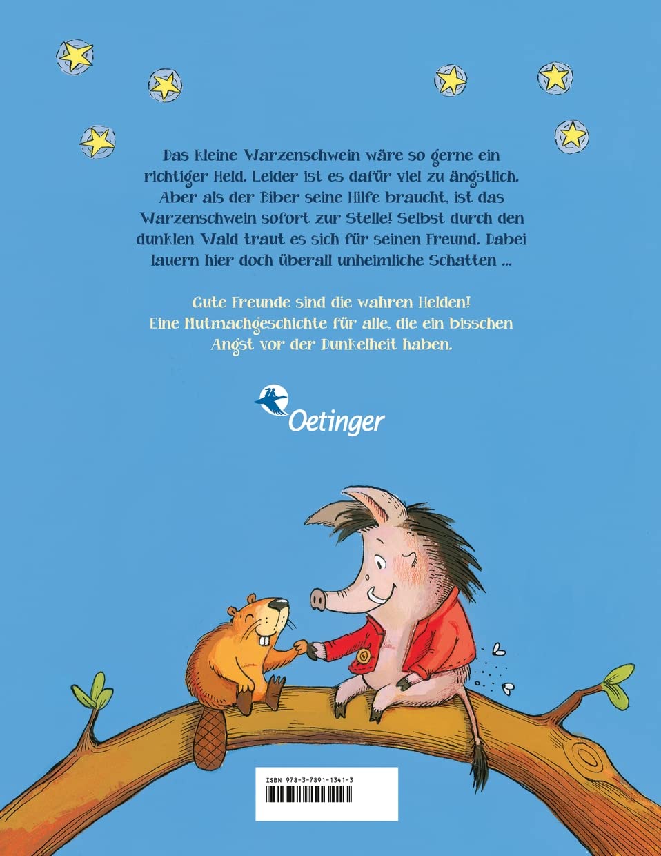 Ein Warzenschwein will mutig sein: Gereimtes Bilderbuch für ängstliche Kinder