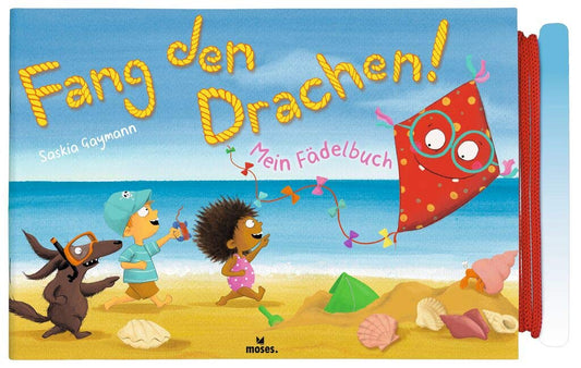 Mein Fädelbuch – Fang den Drachen - Ein interaktives Mitmachbuch