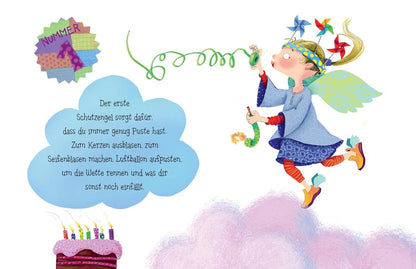 Schutzengel fürs Geburtstagskind: Mitbringsel zum Geburtstag, mit Widmungsseite